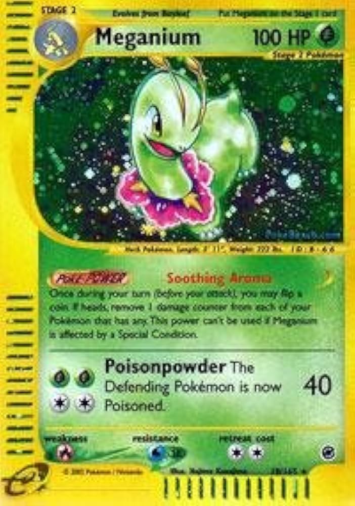 2016 Pokémon Hanafuda Meganium 2016 Pok Mon Hanafuda Meganium | eBay